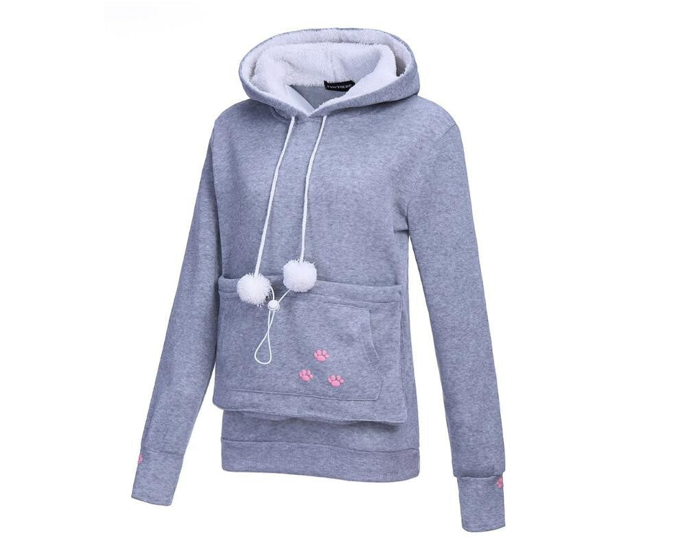 Meow Mode Cotton Hoodie