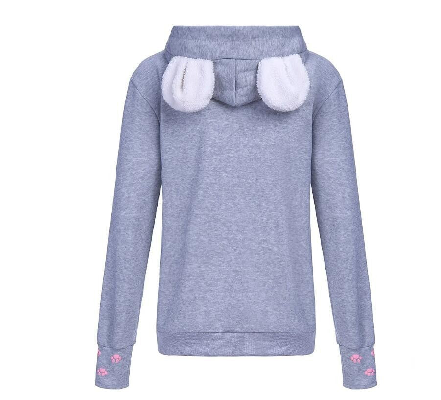 Meow Mode Cotton Hoodie