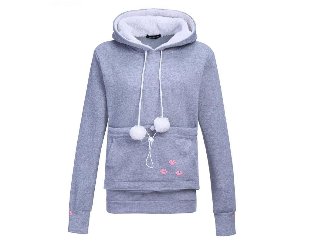 Meow Mode Cotton Hoodie