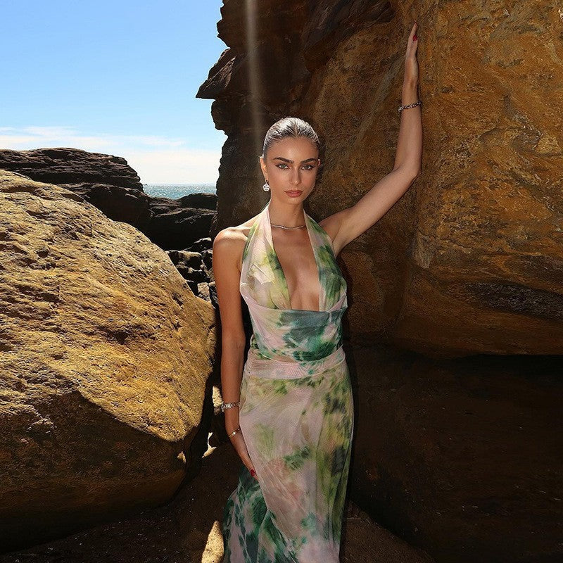 Nivora Halter Maxi Set