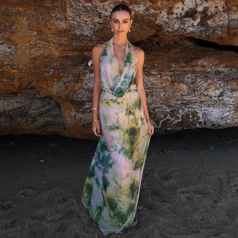 Nivora Halter Maxi Set